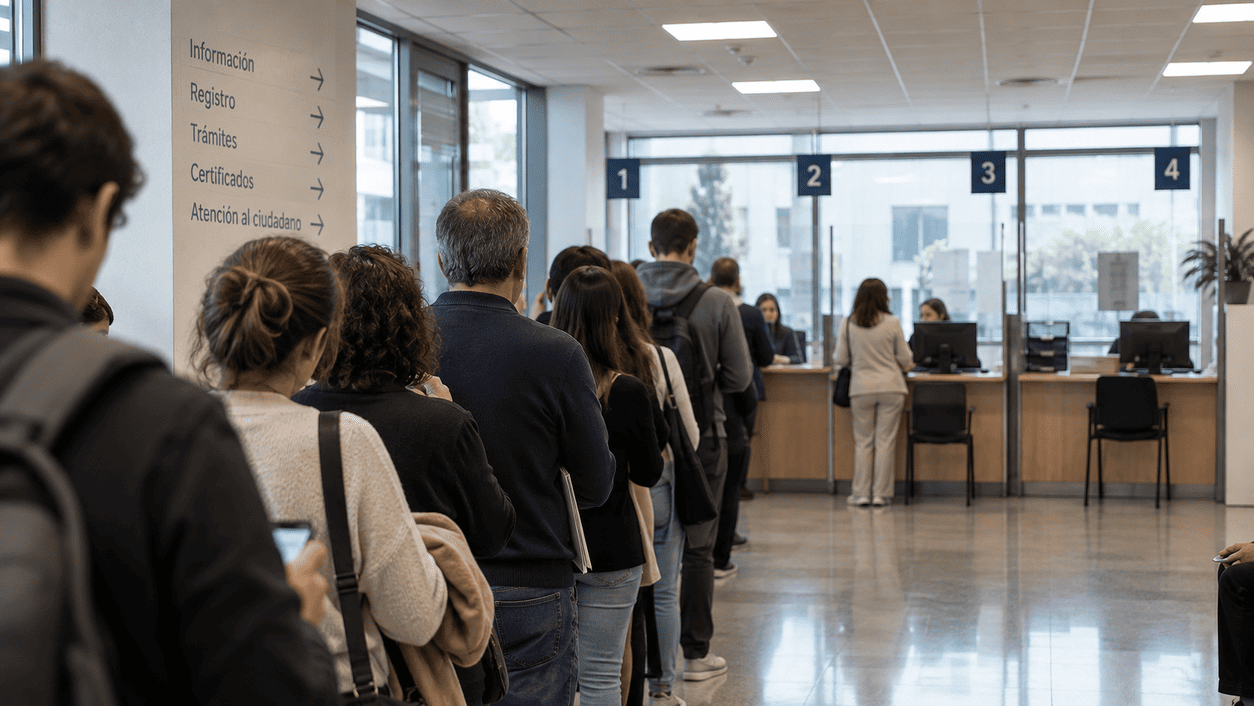 ¿Por qué se forman colas aunque haya puestos de atención disponibles? ¿Por qué se forman colas aunque haya puestos de atención disponibles?